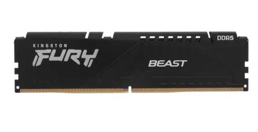 Оперативная память DDR5 16Gb (PC5-48000) 6000MHz Kingston Fury Beast Black KF560C40BB-16