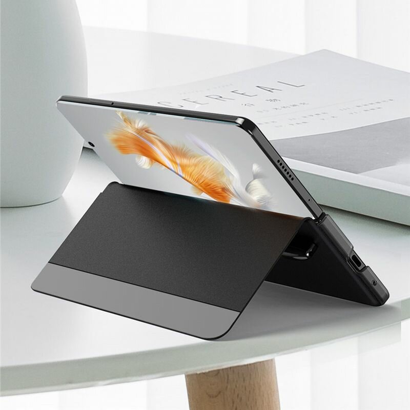 Чехол MyPads для Huawei Mate X3 с умным окном и флип-кейсом из искусственной кожи (в комплекте со стилусом) — фото 1