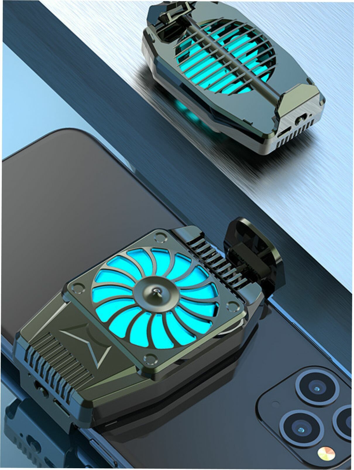 Охлаждающий кулер для мобильных телефонов H15 с аккумулятором