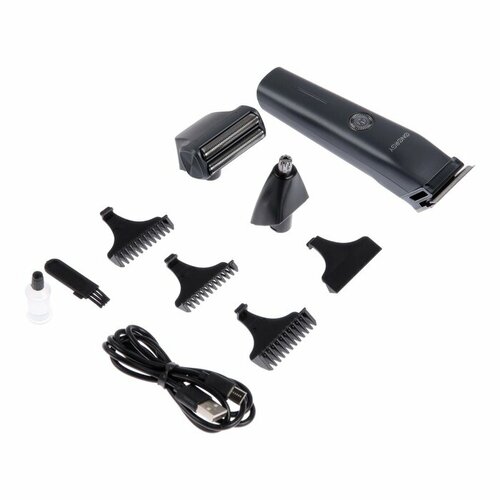 Energy Набор для стрижки Energy EN-720 триммер бритва 3 Вт 135 мм нерж сталь серый 195800₽