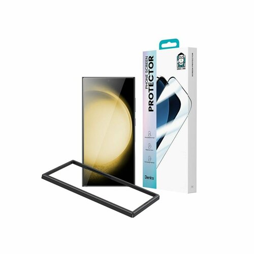 Защитное сапфировое стекло для Samsung S24 Ultra Вenks Сorning Sарphire НD