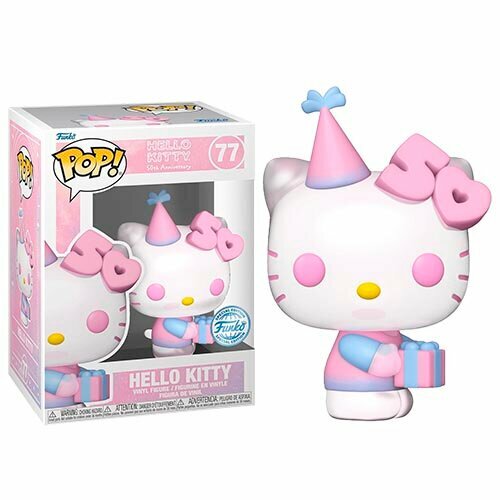 фигурка funko pop кошечка китти полярный медведь hello kitty as polar bear 69 Фигурка Funko POP! Кошечка Хеллоу Китти с подарком (Hello Kitty with Gifts) #77