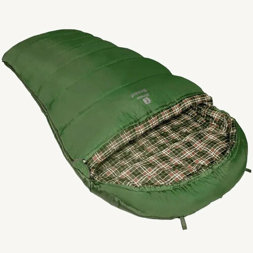 BTrace Спальник BTrace Broad 0C-15C ЗеленыйКлетчатый 19535100 см LZ 1123500₽