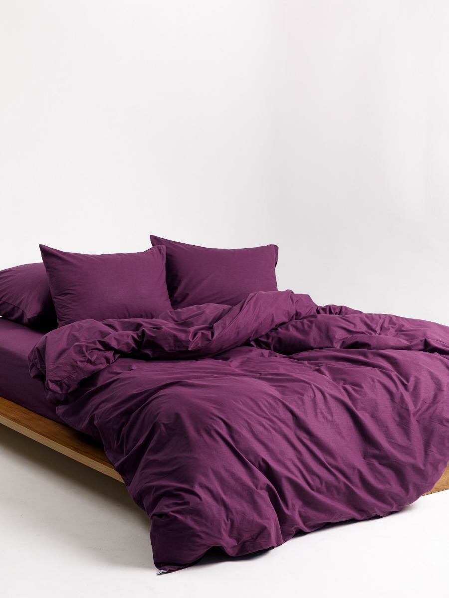 фото Постельное Белье Urban Family Дэмсон Перкаль однот евро (70х70)