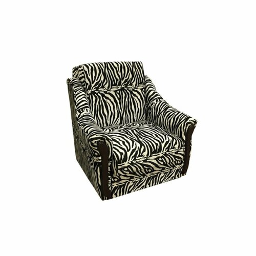 Кресло-кровать аккордеон Виктория - Зебра велюр 23182₽