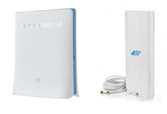 ZTE MF286d (Cat.12) с Комнатной антенной MIMO 3G/4G/LTE