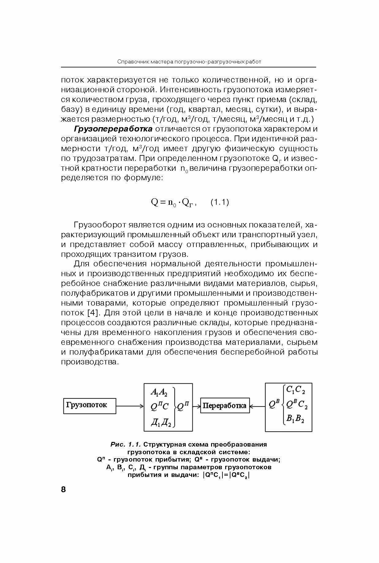 Справочник мастера погрузочно-разгрузочных работ