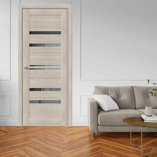 Межкомнатная дверь BV 30 Cappuccino 600х2000 с зеркалом (комплект)