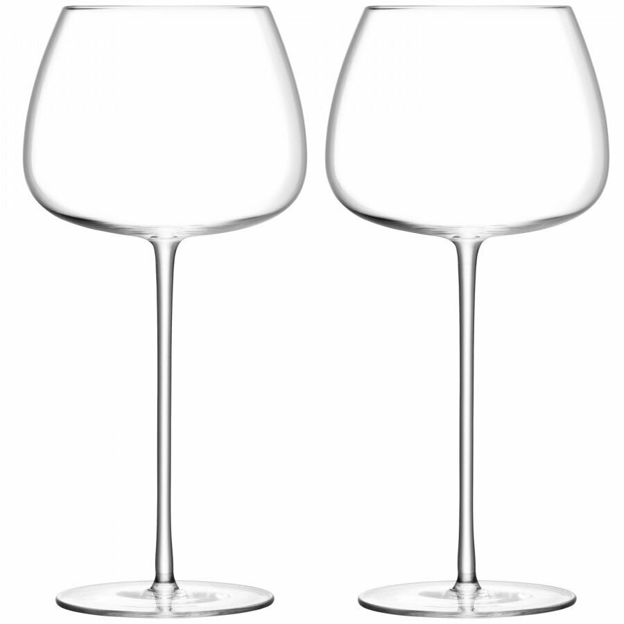 Набор из 2-х стеклянных бокалов для красного вина Wine Culture, 590 мл, прозрачный, серия Бокалы и фужеры, LSA International, G1427-21-191