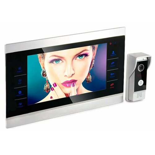 Домофон HDcom S-104-M с звонком в комплекте