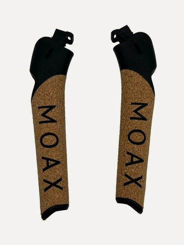 Изображение товара Рукоятка MOAX Race WC с клином, черная/натур. пробка, D16мм,