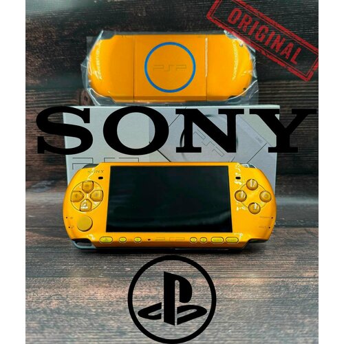Новые Sony PSP 30083006 Slim Wi-Fi Gold Limited 1000 игр комплект 1890000₽