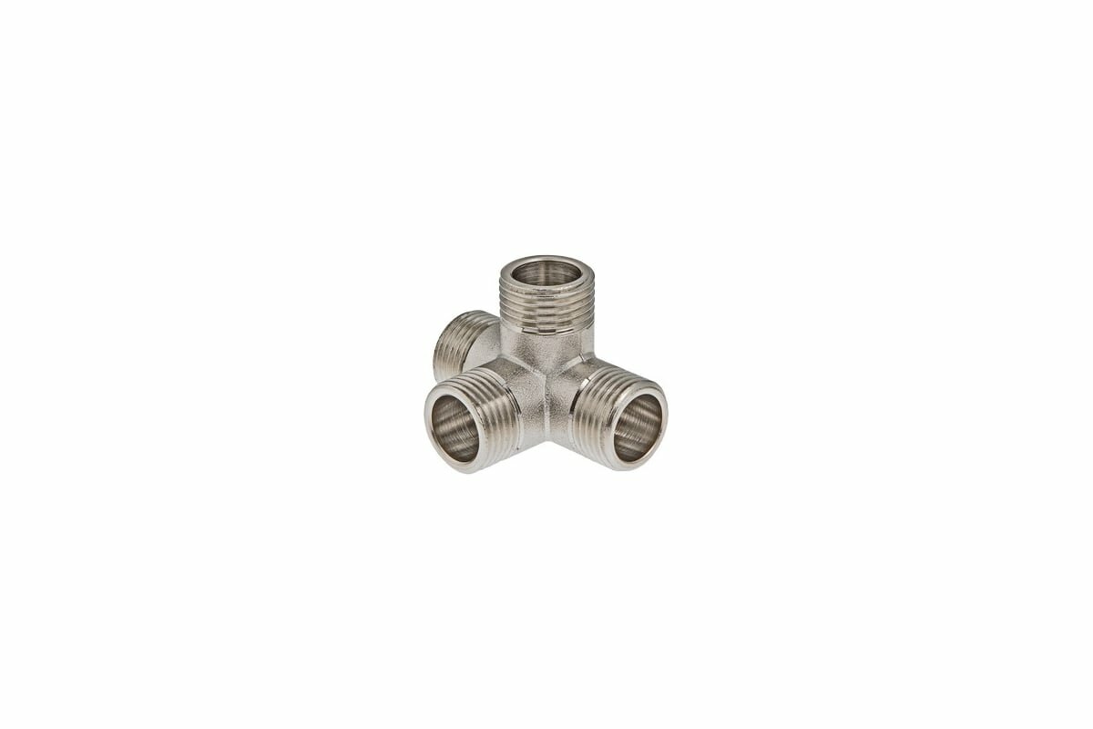 фото Крестовина двухплоскостная резьбовая 1/2" VALTEC