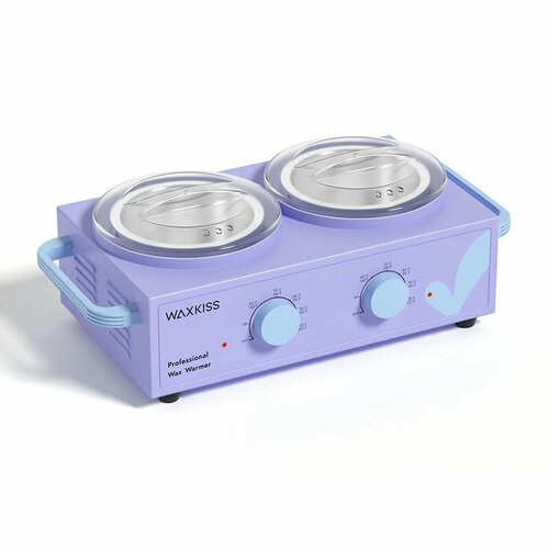 Воскоплав баночный двойной на 2 банки WAXKISS DHW-006, 1000 мл