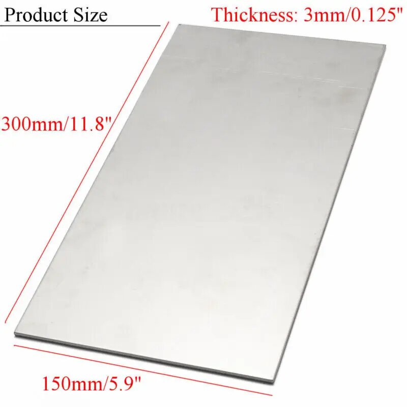 Изображение Титановая пластина TA2 0.3-4 мм, 0.5x100x100mm