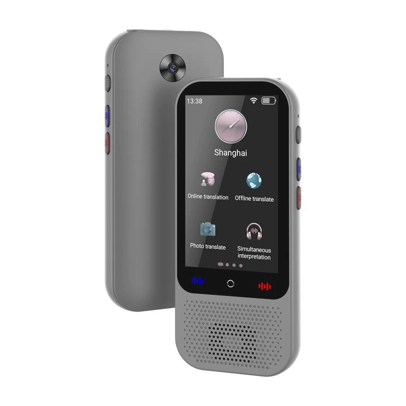 Портативный переводчик ESTG S80 Pro, Серый