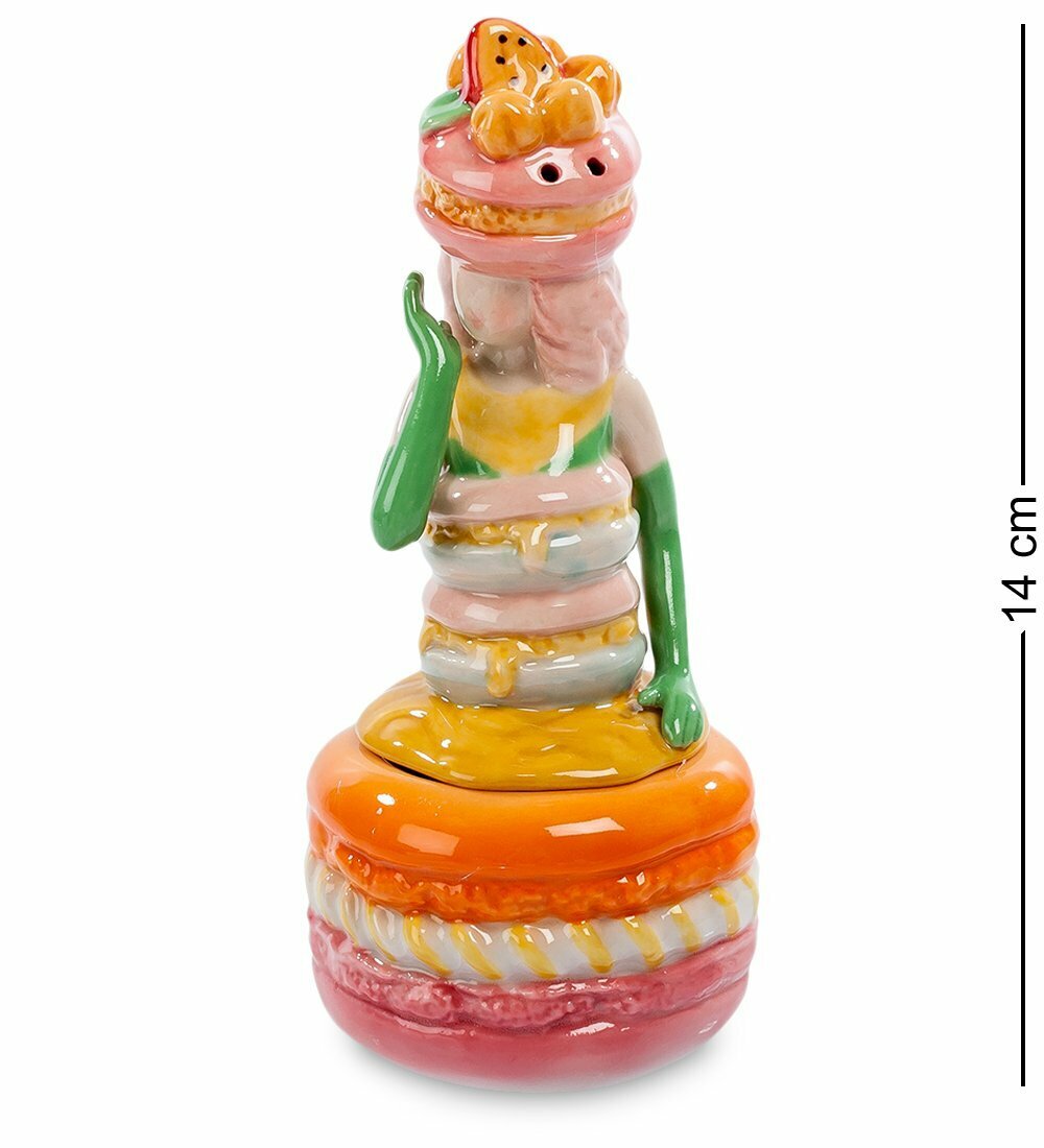 Подставка для яйца с солонкой Леди (Pavone) A2079109