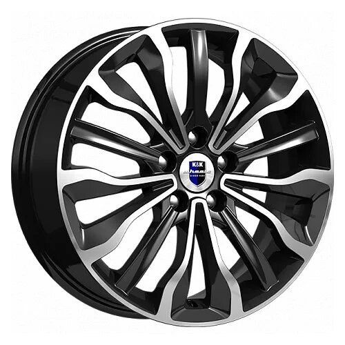 Колесный диск K&K Атакама 6.5x17 5*114.3 ET40 DIA67.1 Алмаз черный