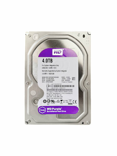 Жесткий диск Western Digital Purple 4TB (WD40PURX) для систем ...