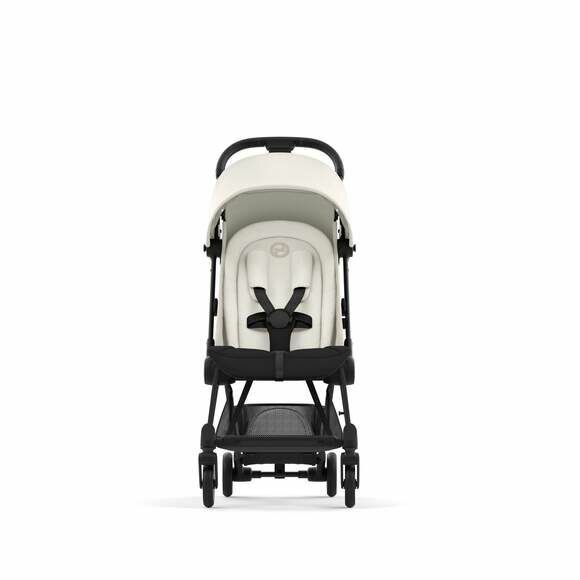 Обзор: Коляска прогулочная Cybex Coya Matt Black / Off White с дождевиком