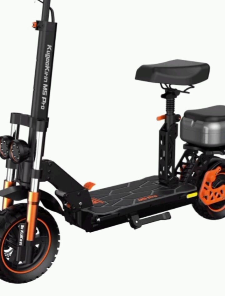 Электросамокат Kugoo Kirin M5 Pro, взрослый, максимальная скорость 55 км/ч, дальность хода 77 км. — фото 1