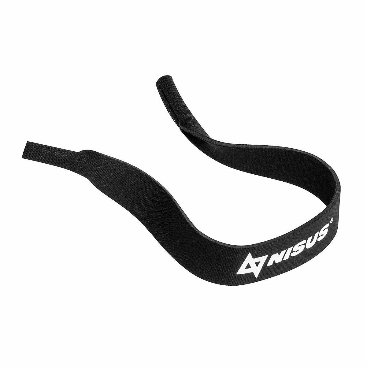 Ремешок для очков Nisus (N-RO) универсальный неопреновый черный