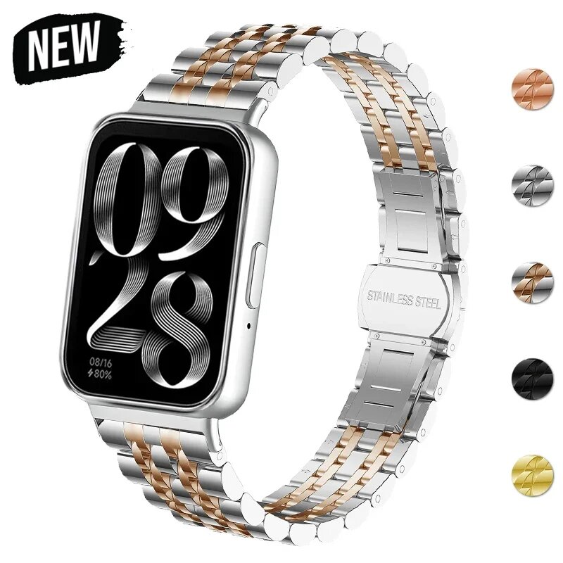 Металлический ремешок CAOWTAN для Samsung Galaxy Fit 3, SRG, Fit 3 — фото 1