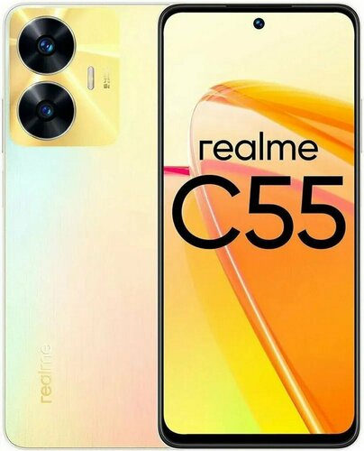Смартфон realme C55 8/256 ГБ, золотой — купить в интернет-магазине ...