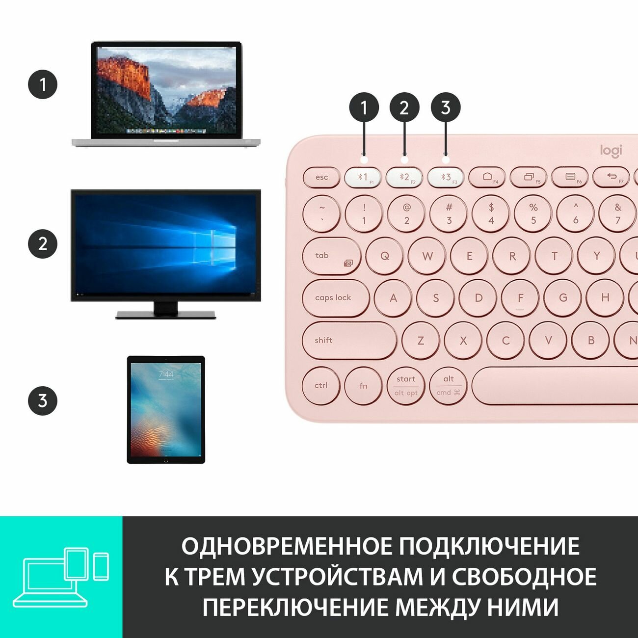 Клавиатура Logitech - фото №15