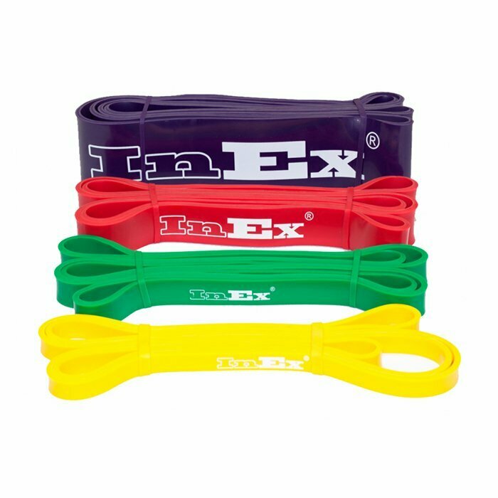 Амортизатор ленточный INEX Super-Band - 6,35 см (55-77 кг) фиолетовый