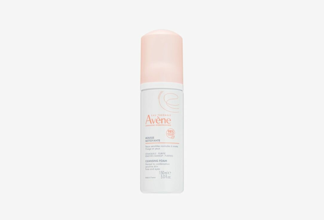 Очищающая пенка для снятия макияжа EAU THERMALE AVENE ESSENTIALS 150 мл