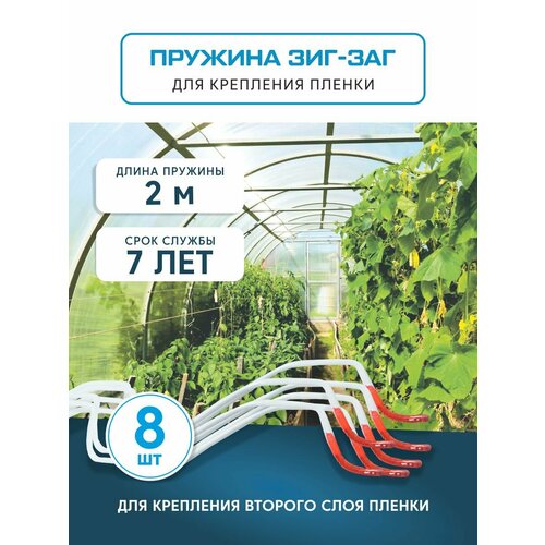 фото Пружина для профиля зиг-заг 2м, 8 шт нпф шар