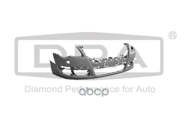 Бампер Передний Vw Passat B6 05-10 (Грунт/Без Отв. омыват/Без Парктр) DPA арт. 88070029702