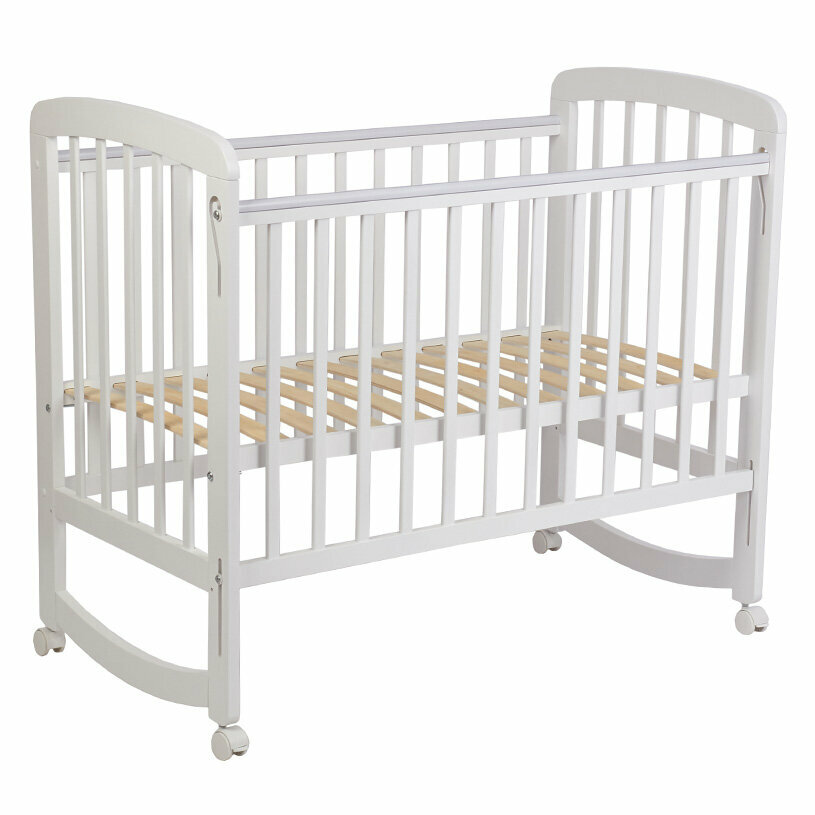 Кроватка детская Polini kids Simple 304, белый