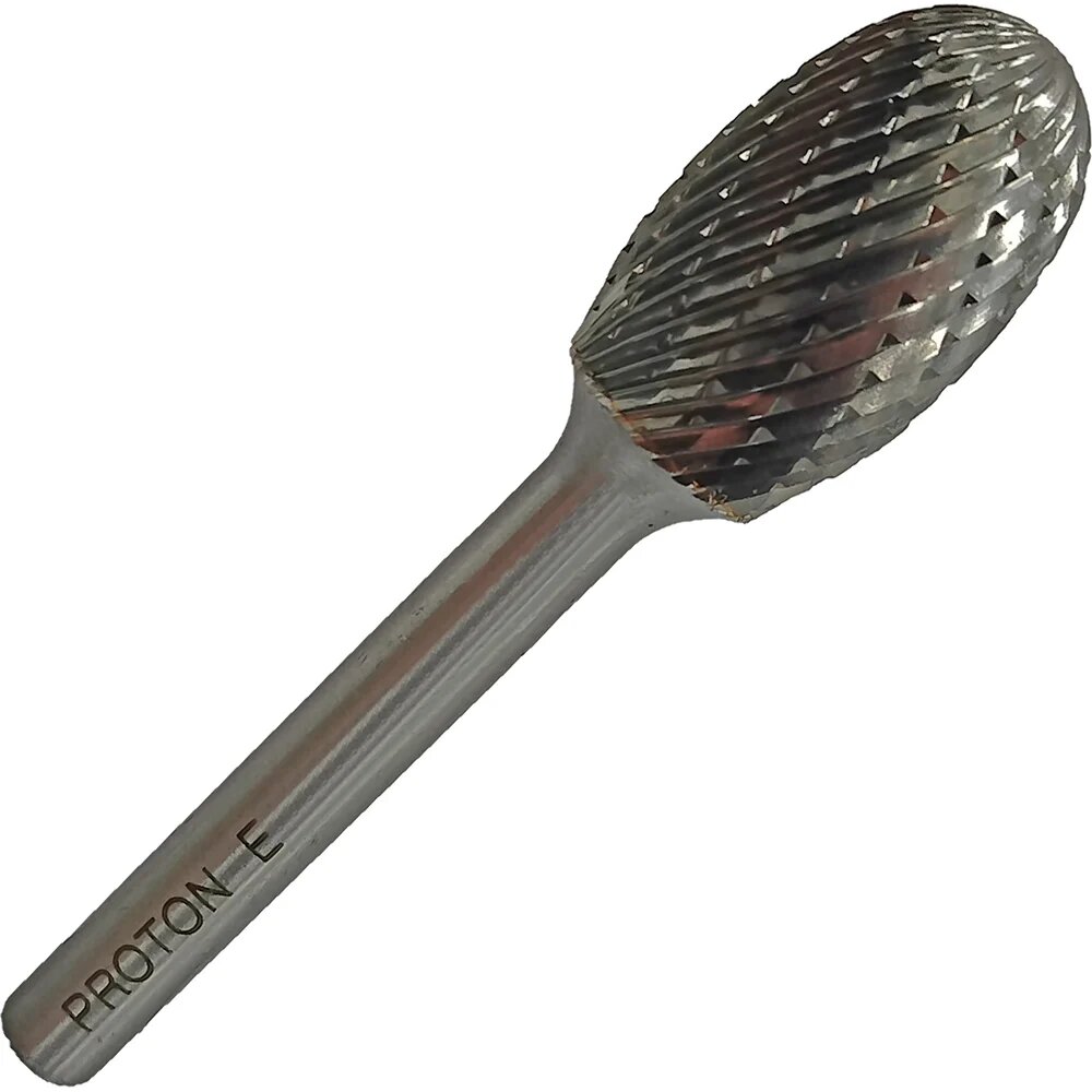 PROTON Борфреза твердосплавная овальная 10х6х16х45R тип E (D 10 хв.6) УТ-00000770