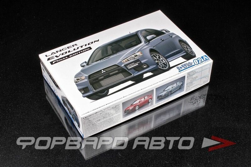 Сборная модель Mitsubishi Lancer Evolution X Final Edition '15 CZ4A (1:24) 05795 AOSHIMA Япония