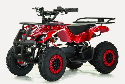 Изображение товара Детский электроквадроцикл RiverToys ANRI красный spider
