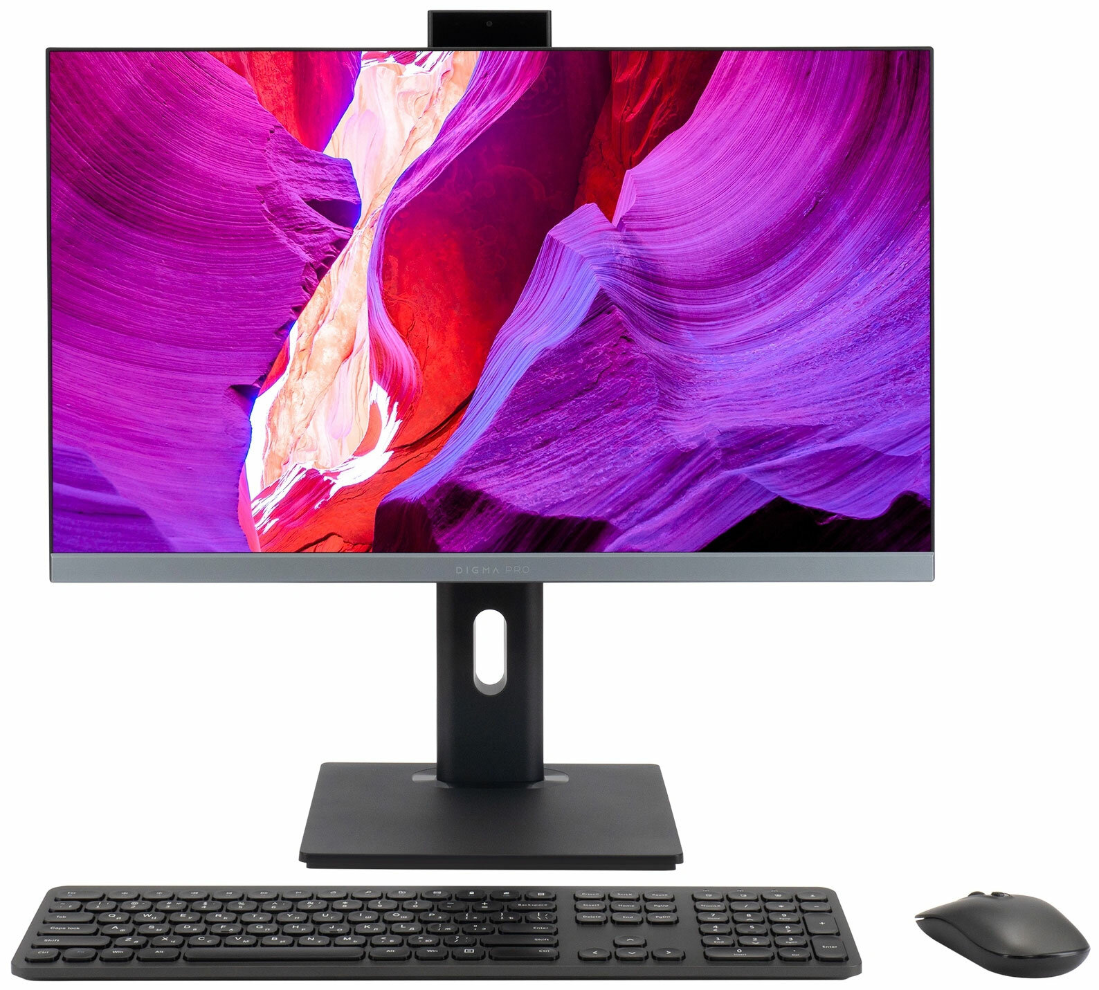 Моноблок Digma Pro Unity 23.8 Full HD серый/черный (DM23P3-ADXW01)