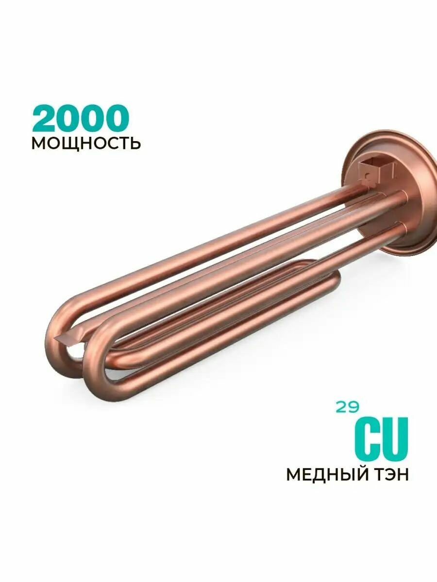 Накопительный узкий водонагреватель 50 л Timberk SWH RS7 50V — фото 1