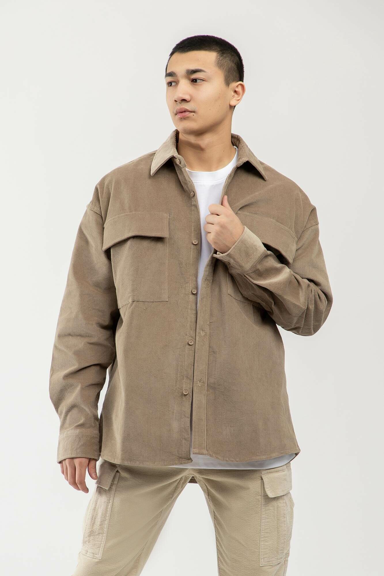 Рубашка TERRA PRO, размер M, beige