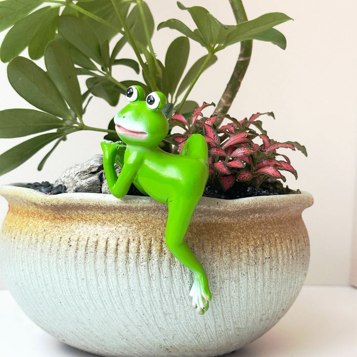 Садовый плантатор Лягушка подвесная