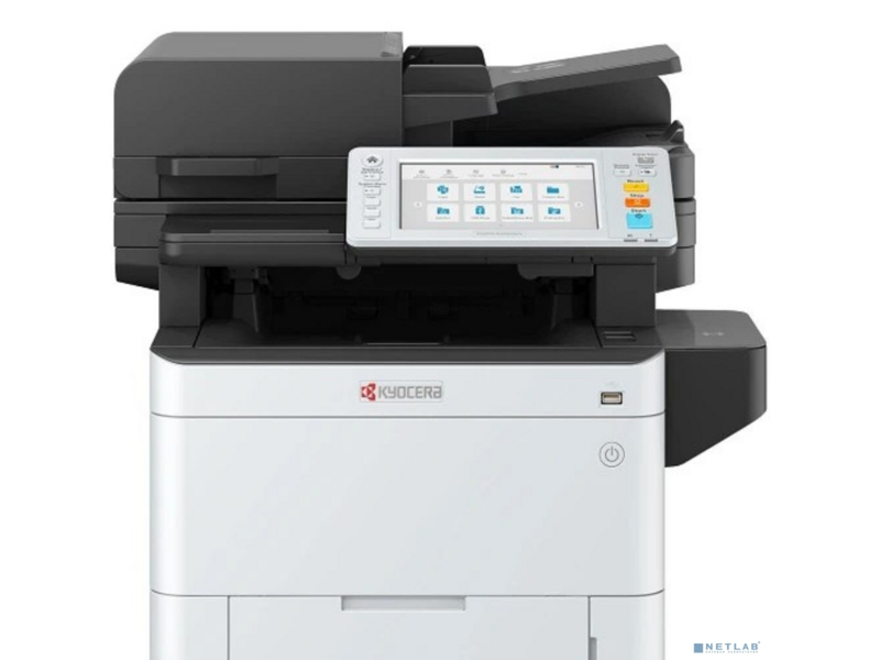 Мфу цветное Kyocera ECOSYS MA3500cix (P/C/S, цвет. лазерный, A4, 35 стр/мин, 1200x1200 dpi, 1,5 гб, USB 2.0, Network, лоток 250 л, Duplex, DADF, старт. тонер 3500/2500 стр.)