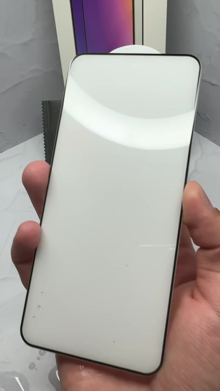 Защитное стекло "Премиум" для Huawei Honor Magic 6 Pro/6 RSR/X9c Черный + средства для идеальной установки стекла — фото 1