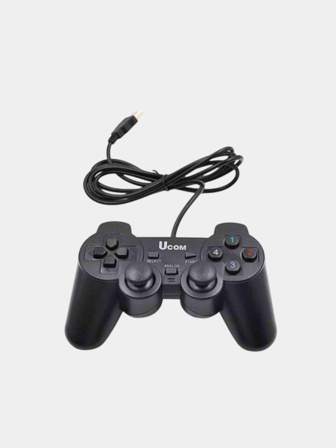 Комплект геймпадов для ПК Ucom 208-2 DualShock, виброотдача, проводное подключение