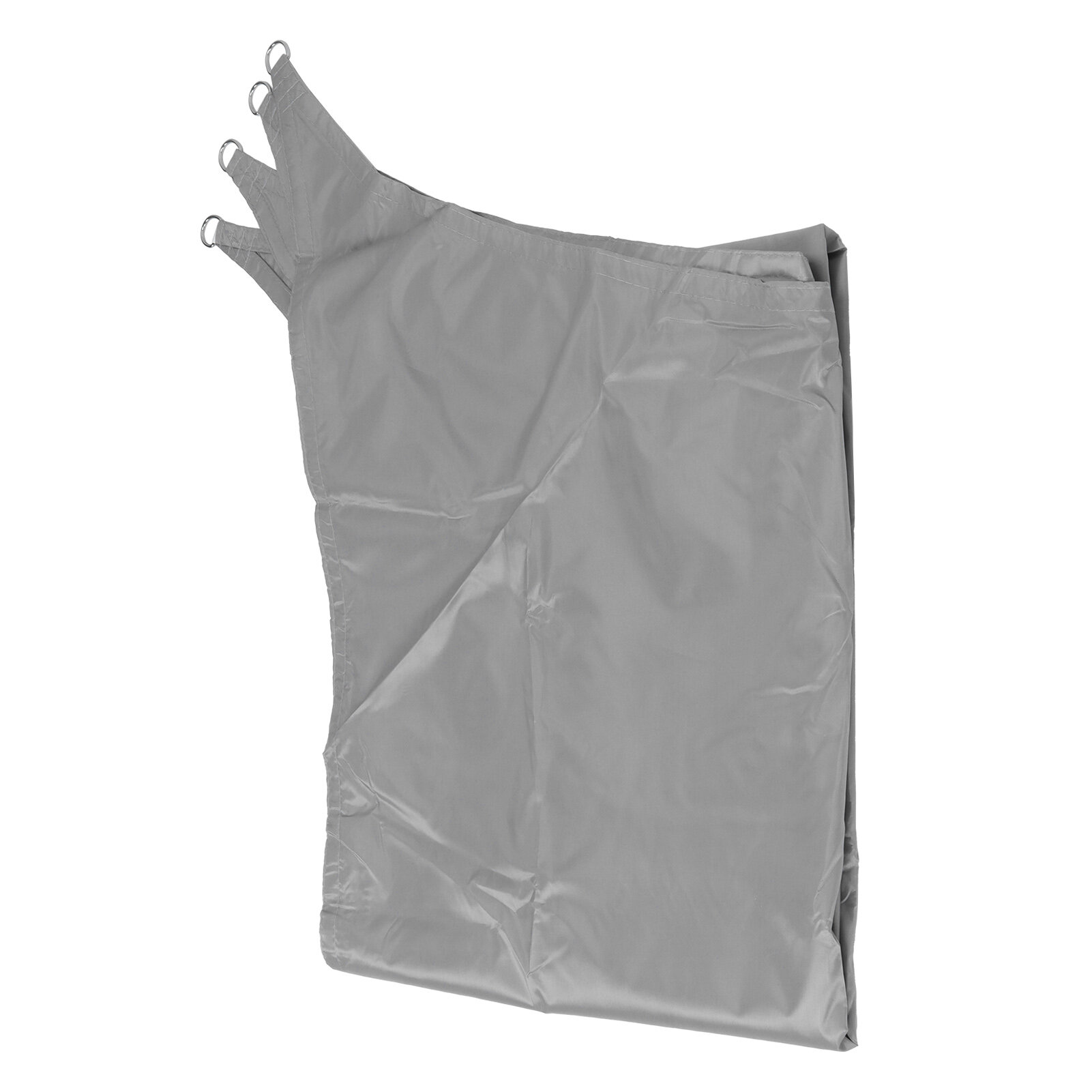 Тент для сада с тенью от солнца и дождя прямоугольная защитная крыша 4x5 м серый цвет для наружных работ