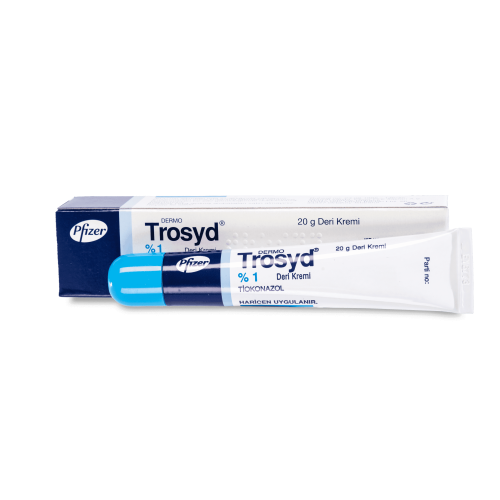 Картинки Крем PFIZER Dermo-Trosyd 20 г | 100% ОРИГИНАЛ | Противогрибковый | ХИТ ПРОДАЖ | С тиоконазолом 1% | Для кожи и ногтей