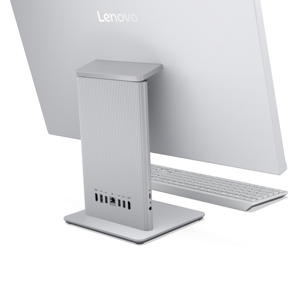 Моноблок Lenovo AIO, 24", i5, 16GB RAM, 512GB NVMe, Cloud Grey — фото 1