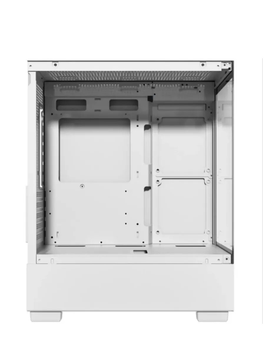Корпус для ПК Vision Micro M2, Tempered Glass, белый, mATX — фото 1