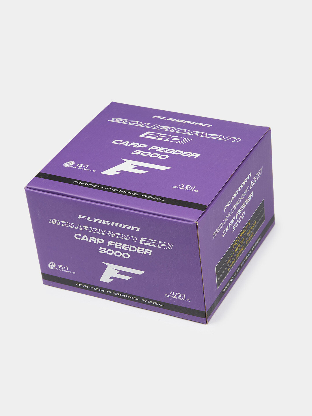 Катушка фидерная Flagman squadron pro 5000 - Фиолетовый, Carp Feeder 5000 — фото 1