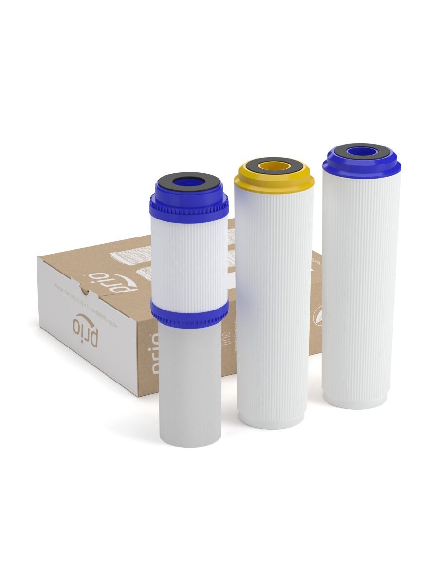 Набор картриджей Prio Новая вода K 602 (К604 К300 К205 для фильтров Praktic EU305 EU320)